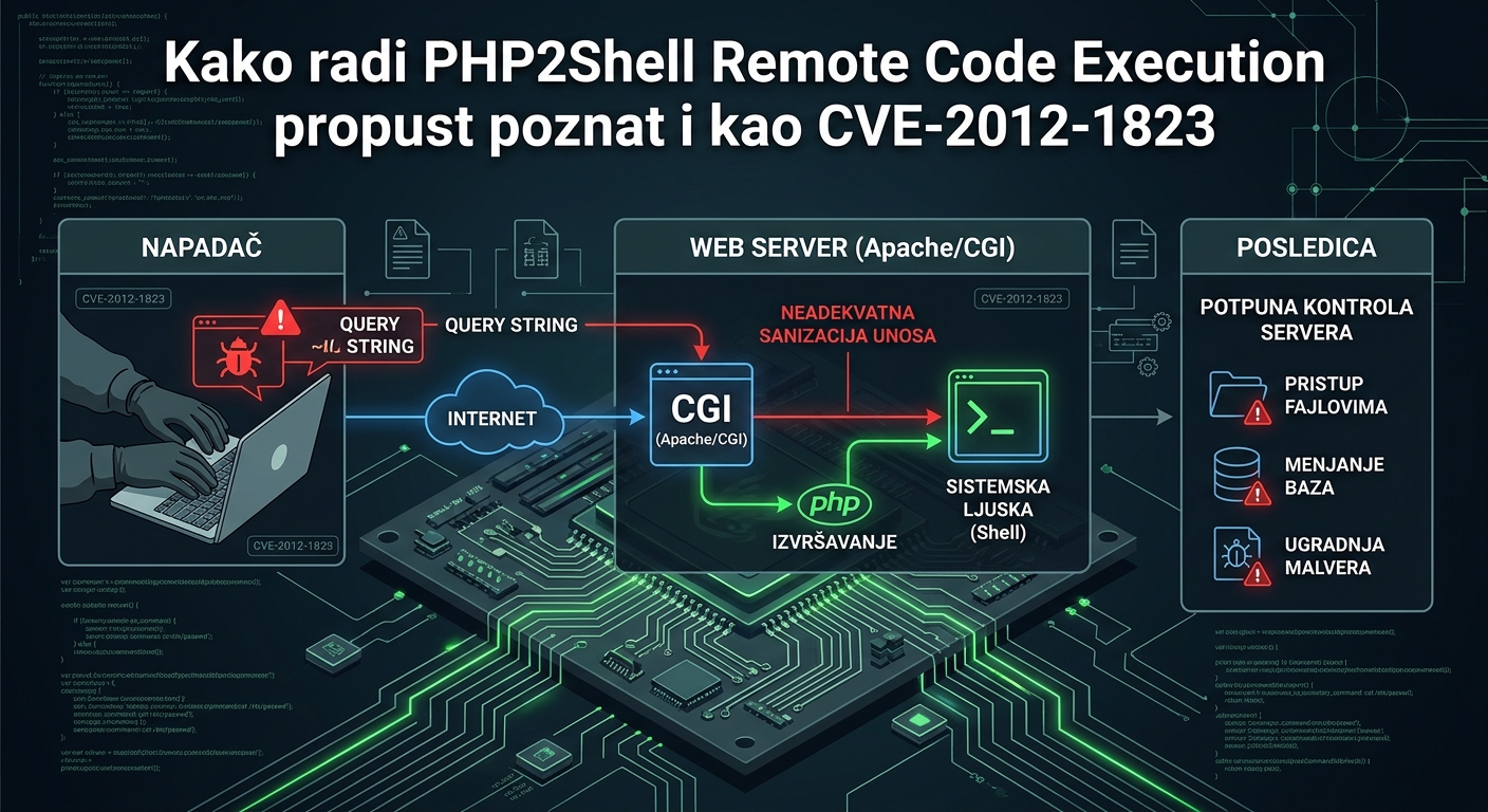 Kako radi PHP2Shell Remote Code Execution propust