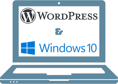 how to download and install wordpress on windows 10