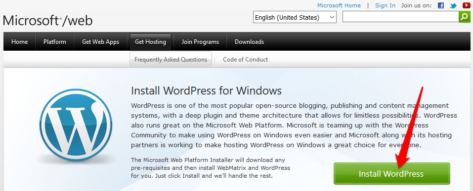 Wordpress for Windows download img 1