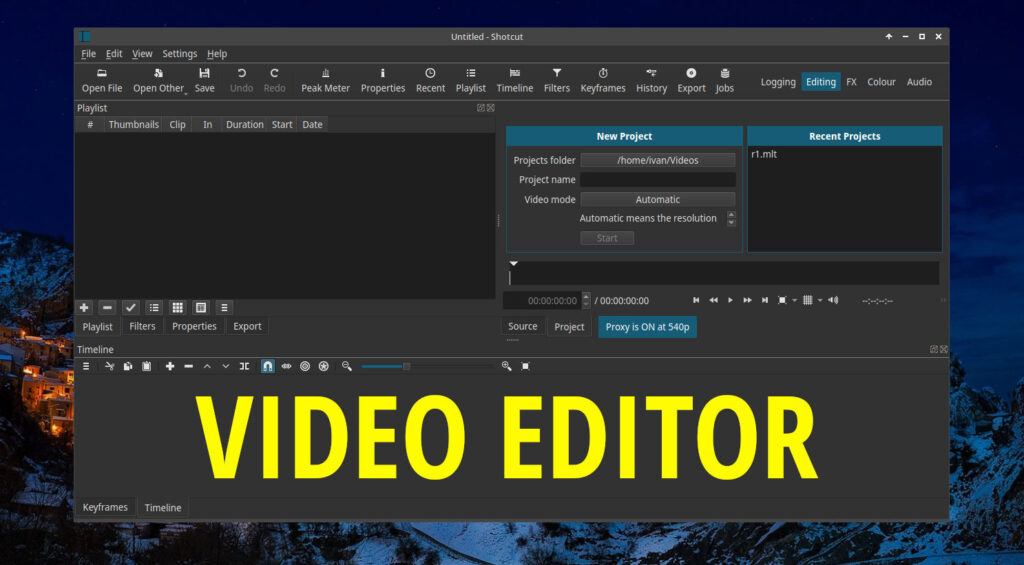 Best Linux Video Editor for Beginners and all users 2023